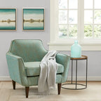 Madison Park Taye Blue/ Green Mid Century Accent Chair