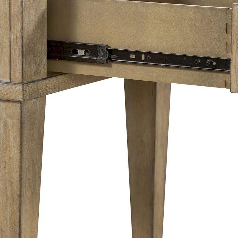Weathered Sandstone Chairside Table