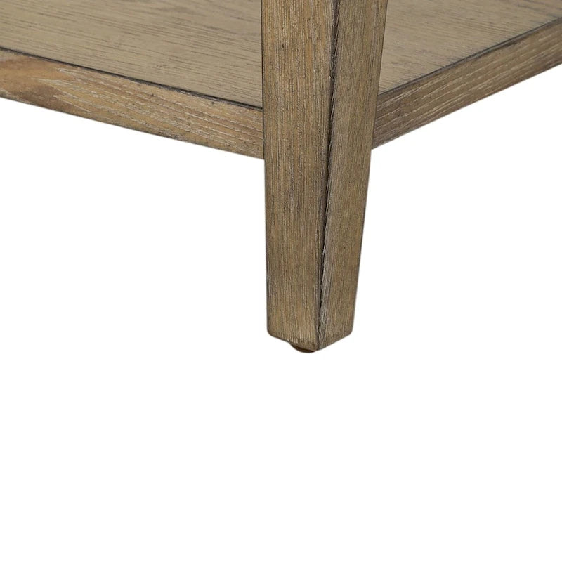 Weathered Sandstone Chairside Table