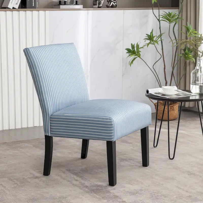 Roundhill Furniture Botticelli gepolsterter Akzent-Slipper-Sessel
