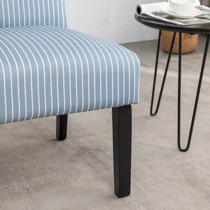 Roundhill Furniture Botticelli gepolsterter Akzent-Slipper-Sessel