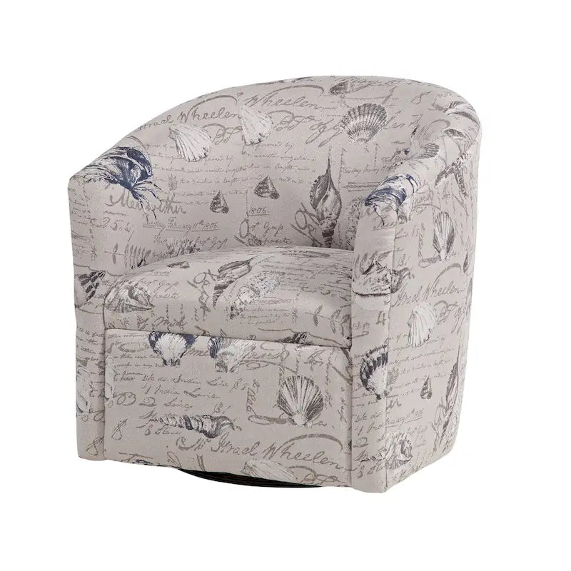 Poltrona a botte girevole Sea Treasures di Greyson Living