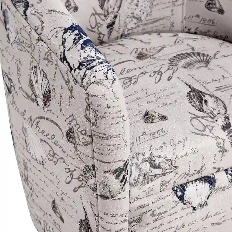 Poltrona a botte girevole Sea Treasures di Greyson Living