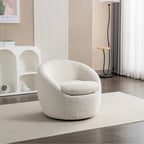 Poltrona a pozzetto girevole moderna Winnie di Roundhill Furniture