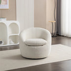Poltrona a pozzetto girevole moderna Winnie di Roundhill Furniture