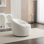 Poltrona a pozzetto girevole moderna Winnie di Roundhill Furniture