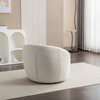 Poltrona a pozzetto girevole moderna Winnie di Roundhill Furniture