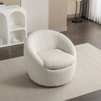 Poltrona a pozzetto girevole moderna Winnie di Roundhill Furniture