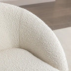 Poltrona a pozzetto girevole moderna Winnie di Roundhill Furniture