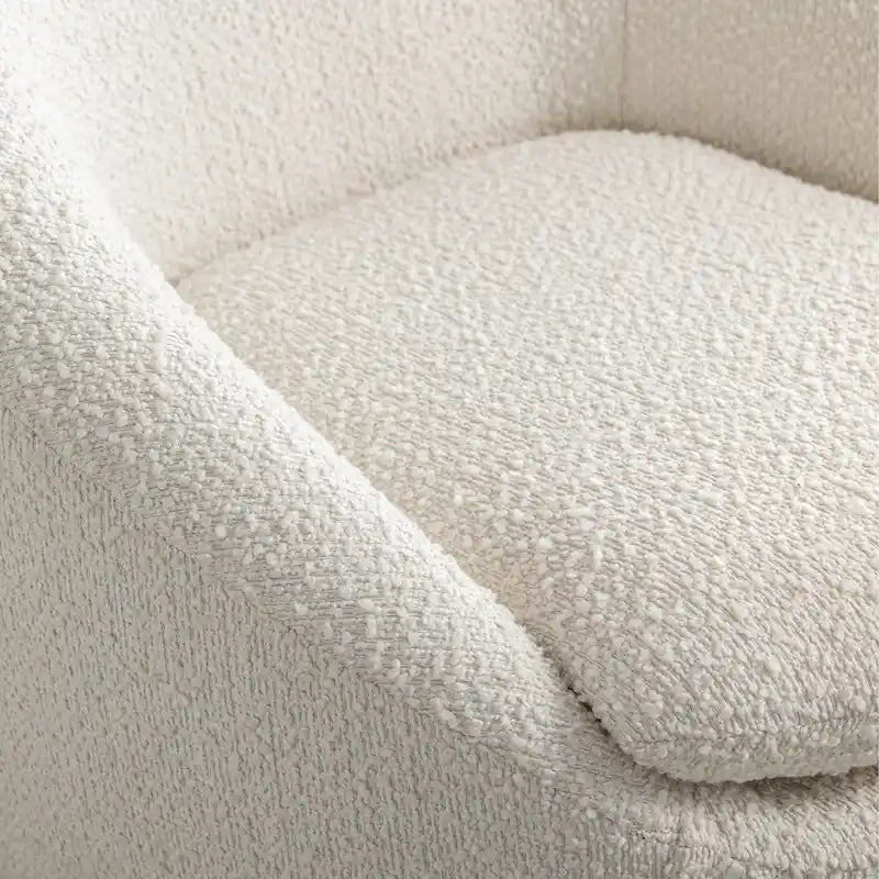 Poltrona a pozzetto girevole moderna Winnie di Roundhill Furniture