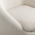 Poltrona a pozzetto girevole moderna Winnie di Roundhill Furniture