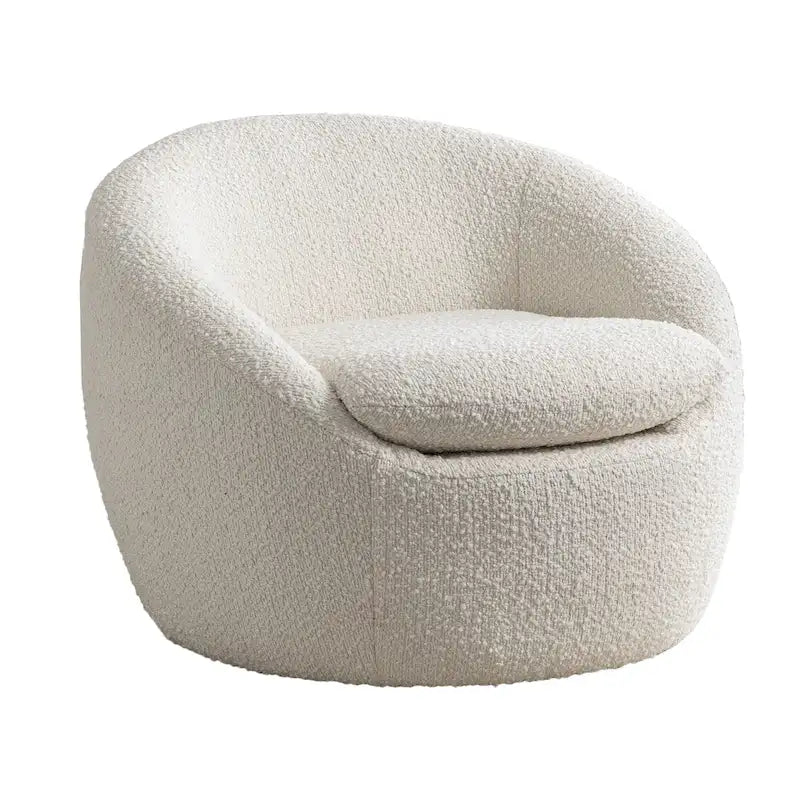 Poltrona a pozzetto girevole moderna Winnie di Roundhill Furniture