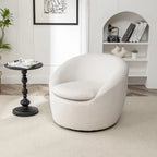 Poltrona a pozzetto girevole moderna Winnie di Roundhill Furniture
