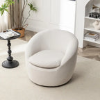 Poltrona a pozzetto girevole moderna Winnie di Roundhill Furniture