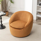 Poltrona a pozzetto girevole moderna Winnie di Roundhill Furniture
