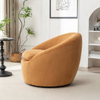 Poltrona a pozzetto girevole moderna Winnie di Roundhill Furniture