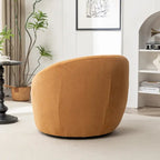 Poltrona a pozzetto girevole moderna Winnie di Roundhill Furniture