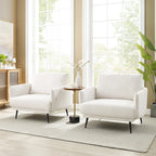 Karaka 37.5W Oversized Armchair Leisure Sofa Accent Chair (Set of 2)