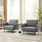 Karaka 37.5W Oversized Armchair Leisure Sofa Accent Chair (Set of 2)