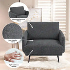 Karaka 37.5W Oversized Armchair Leisure Sofa Accent Chair (Set of 2)
