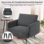 Karaka 37.5W Oversized Armchair Leisure Sofa Accent Chair (Set of 2)