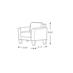 iLounge Waverly Microfiber Chair