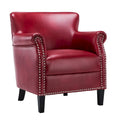 Hendrick Faux Leather Club Chair by Greyson Living