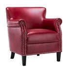 Hendrick Faux Leather Club Chair by Greyson Living