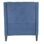 HUIMO Arm Chair Comfy Club Chair with Ottoman and Pillow