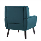 Modern Accent Chair Velvet Armchair - 28.9W x 35.1H x 29.5D