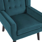 Modern Accent Chair Velvet Armchair - 28.9W x 35.1H x 29.5D
