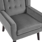 Modern Accent Chair Velvet Armchair - 28.9W x 35.1H x 29.5D