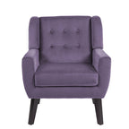 Modern Accent Chair Velvet Armchair - 28.9W x 35.1H x 29.5D