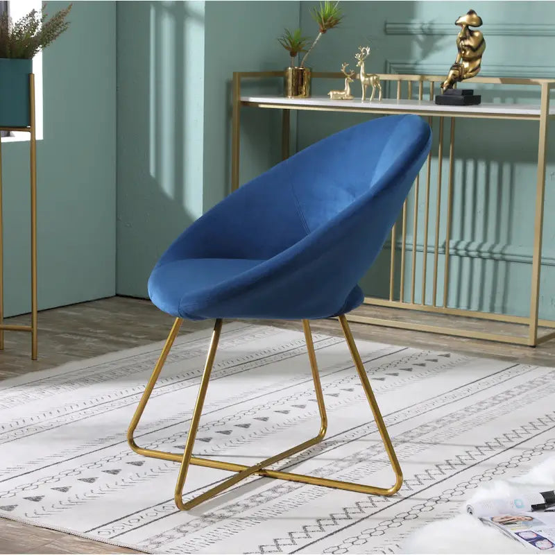 Silver Orchid Murray Velvet Accent Chair