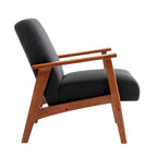 Porthos Home Layla Fabric Upholstered Accent Chair with Beechwood Legs