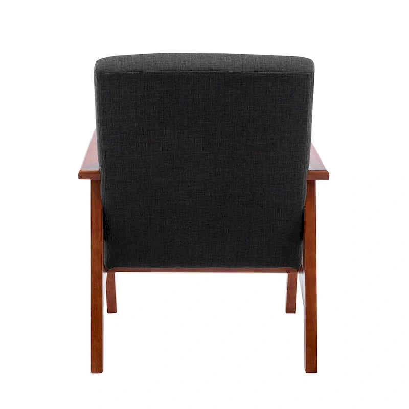 Porthos Home Layla Fabric Upholstered Accent Chair with Beechwood Legs