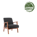 Porthos Home Layla Fabric Upholstered Accent Chair with Beechwood Legs