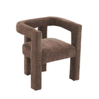 Set van 1 chique, stoffen gestoffeerde accentfauteuil in tonvorm