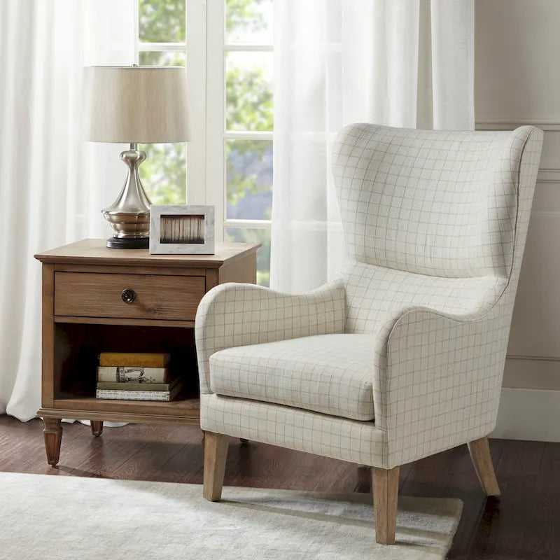 Silla alada envolvente Madison Park Leda