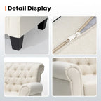 Pellebant Modern Accent Chair Club Armchair for Living Room
