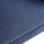 HUIMO Modern Linen Upholstered Armchair Tufted Accent Chair