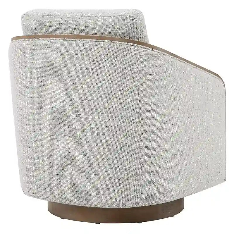 Skyler modern, kárpitozott, forgatható vödörfotel nappaliba