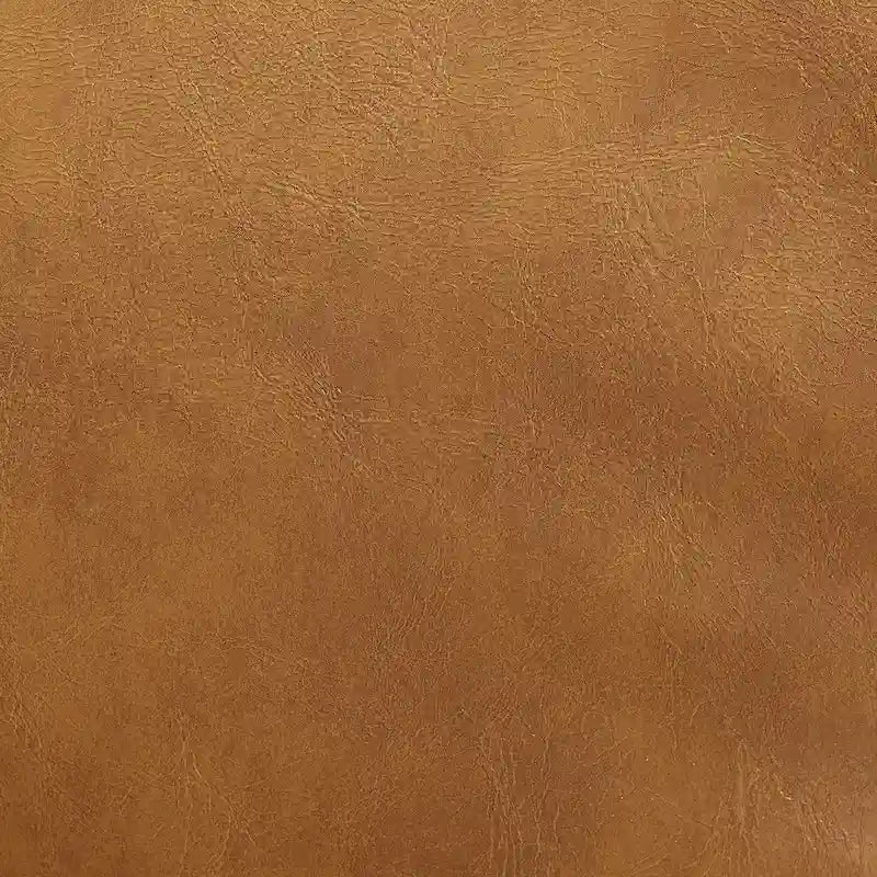 Poltrona d’accento girevole Art Leon in pelle PU e legno