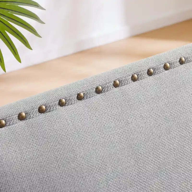 Set di 2 poltrone d'accento con borchie decorative Huimo
