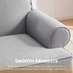 Set di 2 poltrone d'accento con borchie decorative Huimo