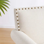 Set di 2 poltrone d'accento con borchie decorative Huimo