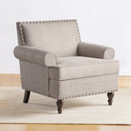 Set di 2 poltrone d'accento con borchie decorative Huimo