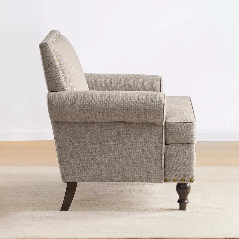 Set di 2 poltrone d'accento con borchie decorative Huimo