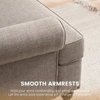 Set di 2 poltrone d'accento con borchie decorative Huimo