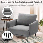 Karaka 37.5W Oversized Armchair Leisure Sofa Accent Chair